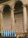 Entrance to the church.